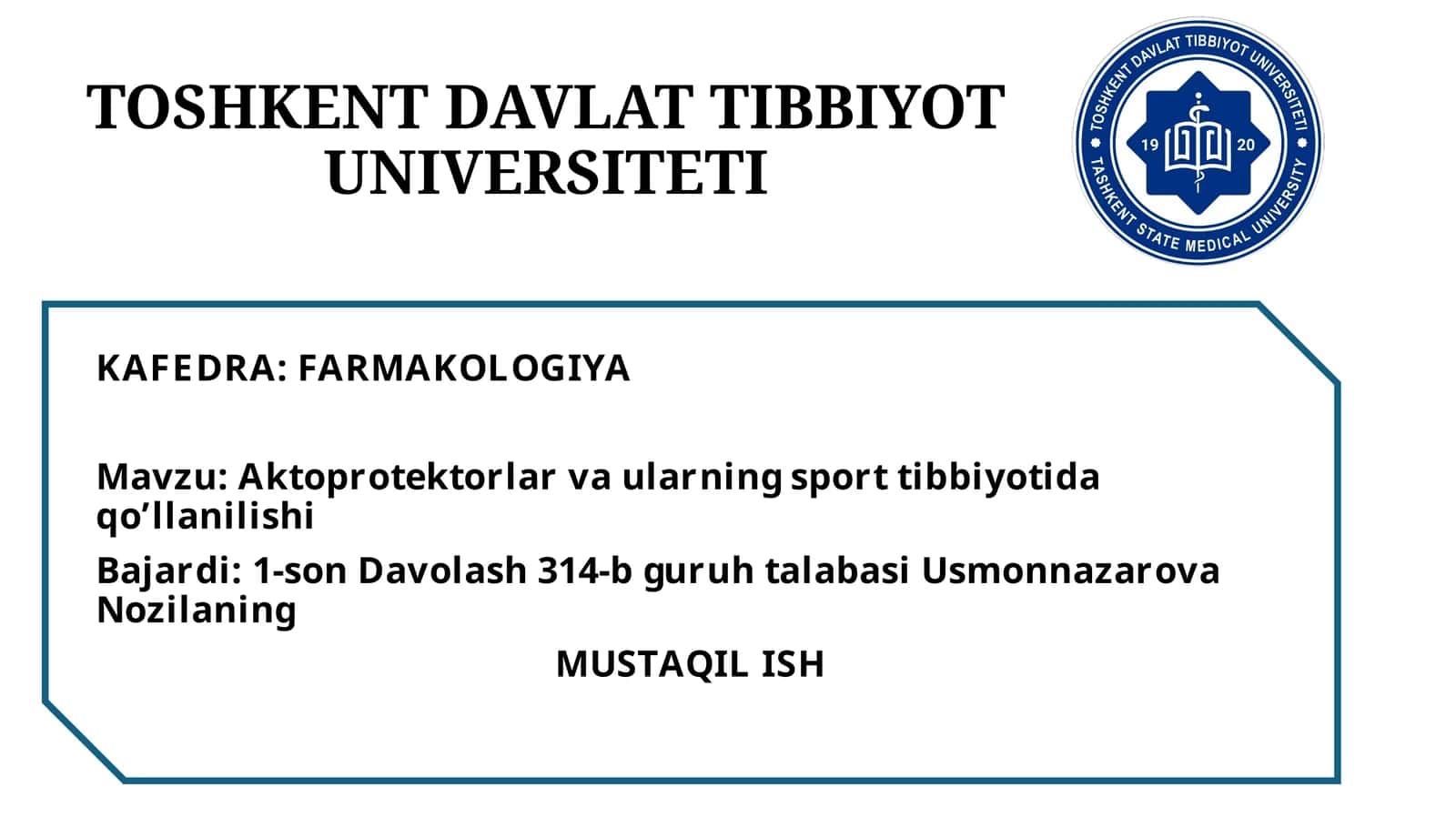 Aktoprotektorlaring sporth tibbiyotida qullinganishi