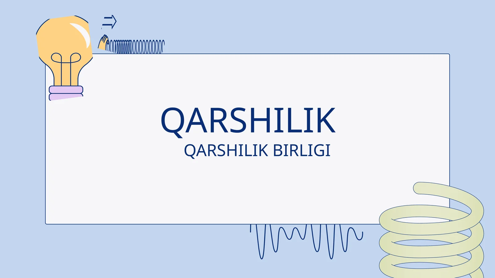QARSHILIK BIRLIGI