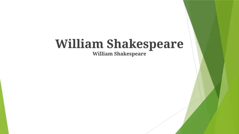 Shakespeare's Romances