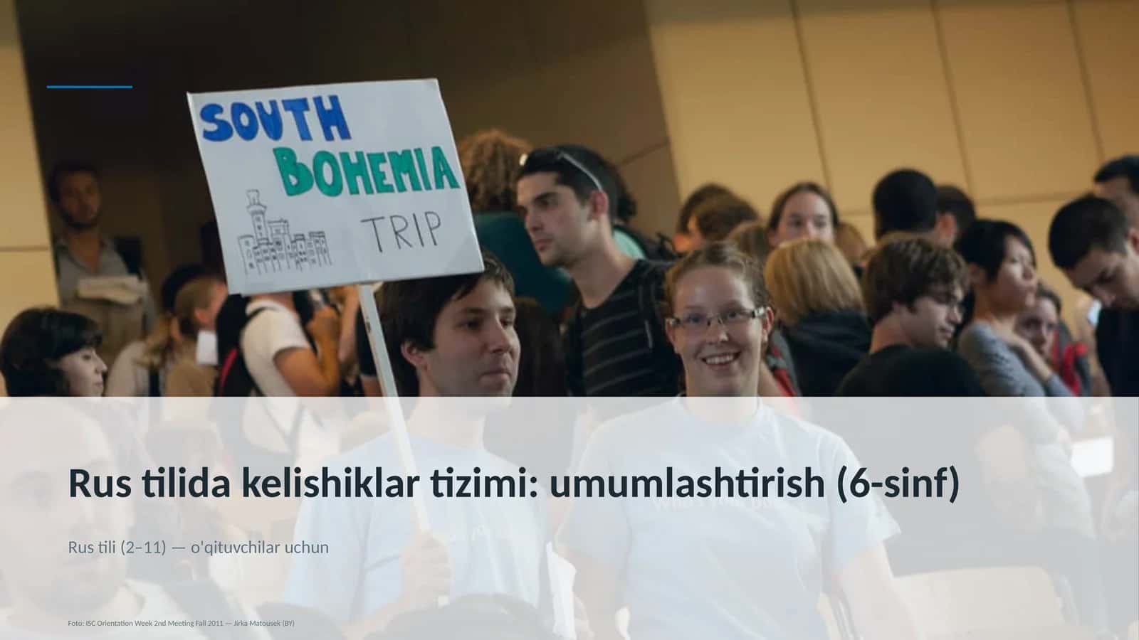 Rus tilida kelishiklar tizimi: umumlashtirish (6-sinf)