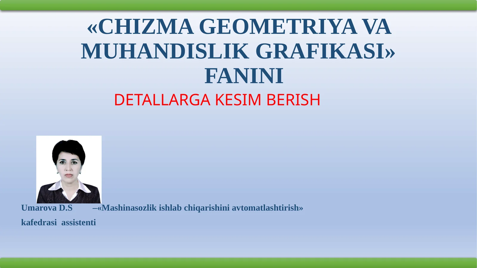 DETALLARGA KESIM BERISH