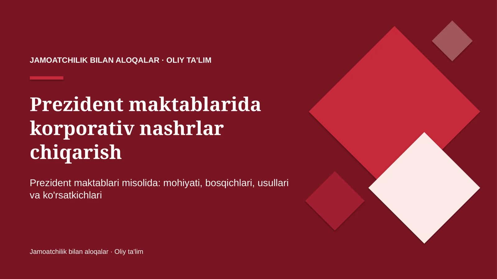 prezident maktablarida korporativ nashrlar chiqarish 9134