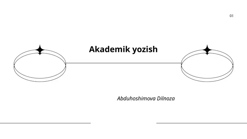 Akademik yozish