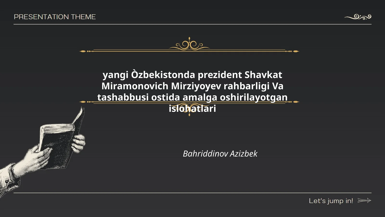 Yangi O'zbekistonning Taraqqiyot Strategiyasi