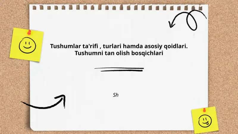 Tushumlar ta'rifi