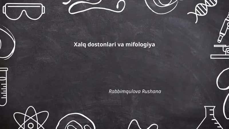 Xalq dostonlari va mifologiya