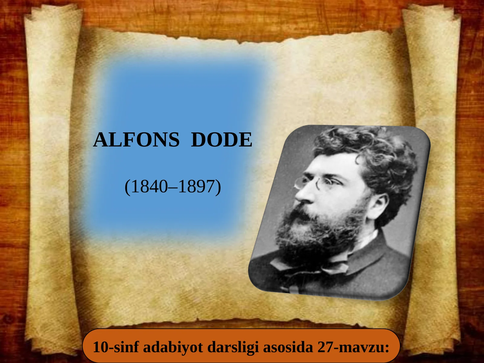 ALFONS DODE (1840–1897)