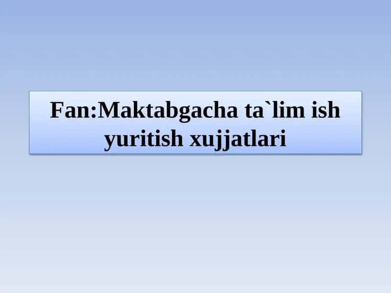 Dmttda  ta`lim  jarayonining maqsadlari