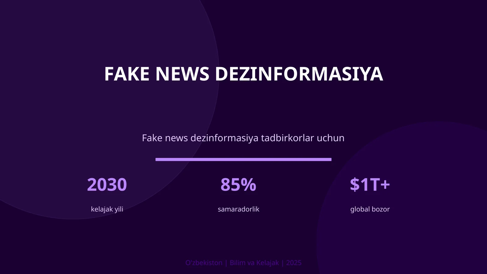 FAKE NEWS DEZINFORMASIYA