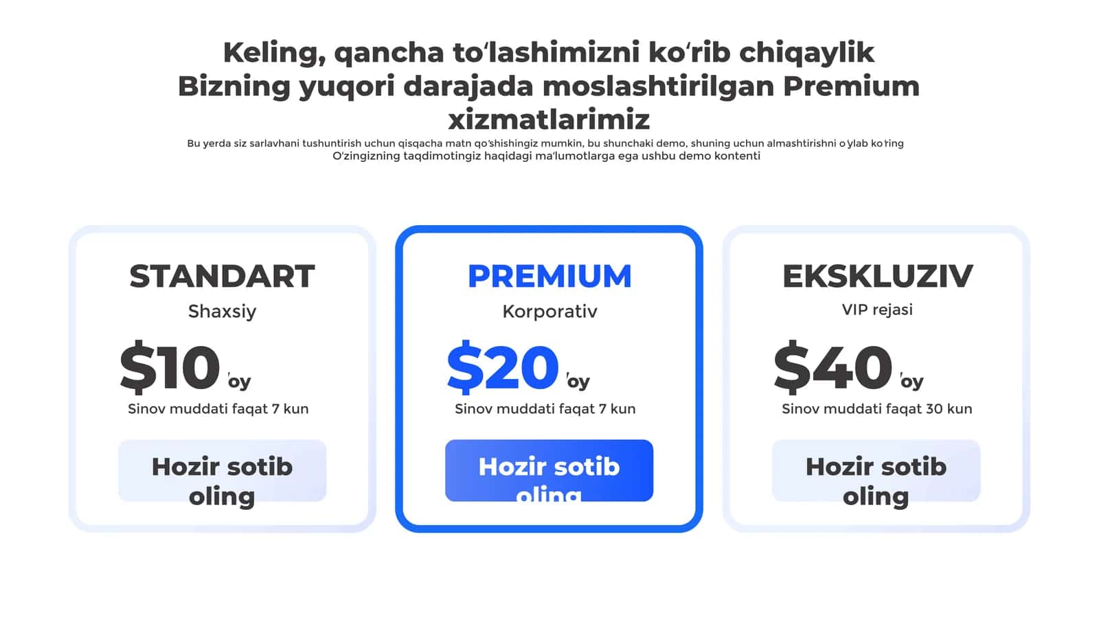 Zamonaviy Ko'p Bosqichli Narx Siyosati va Savdo Strategiyasi Taqdimoti (11 Slayd)