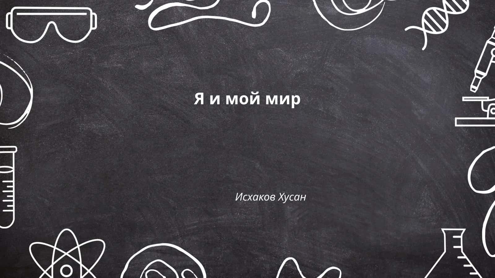 Я и мой мир