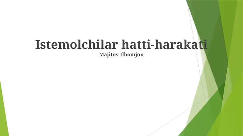Istemolchilar hatti-harakati