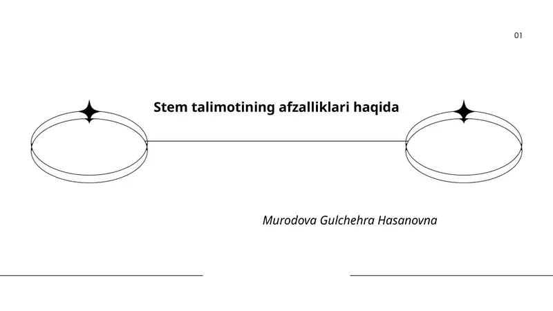 STEM talimotining afzalliklari haqida