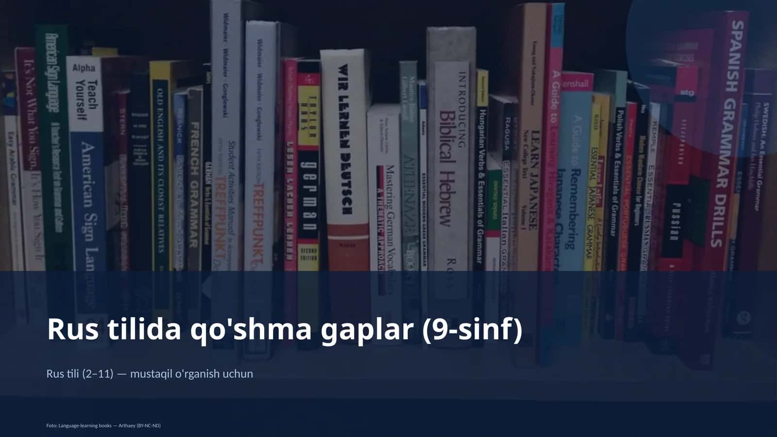 Rus tilida qo'shma gaplar (9-sinf)