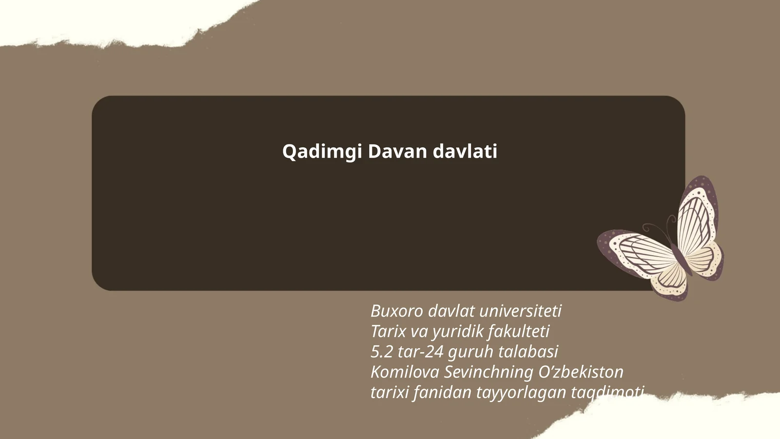 Qadimgi Davan davlati