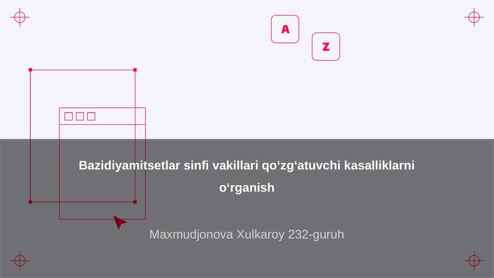 Bazidiyamitsetlar sinfi vakillari qoʻzgʻatuvchi kasalliklarni oʻrganish