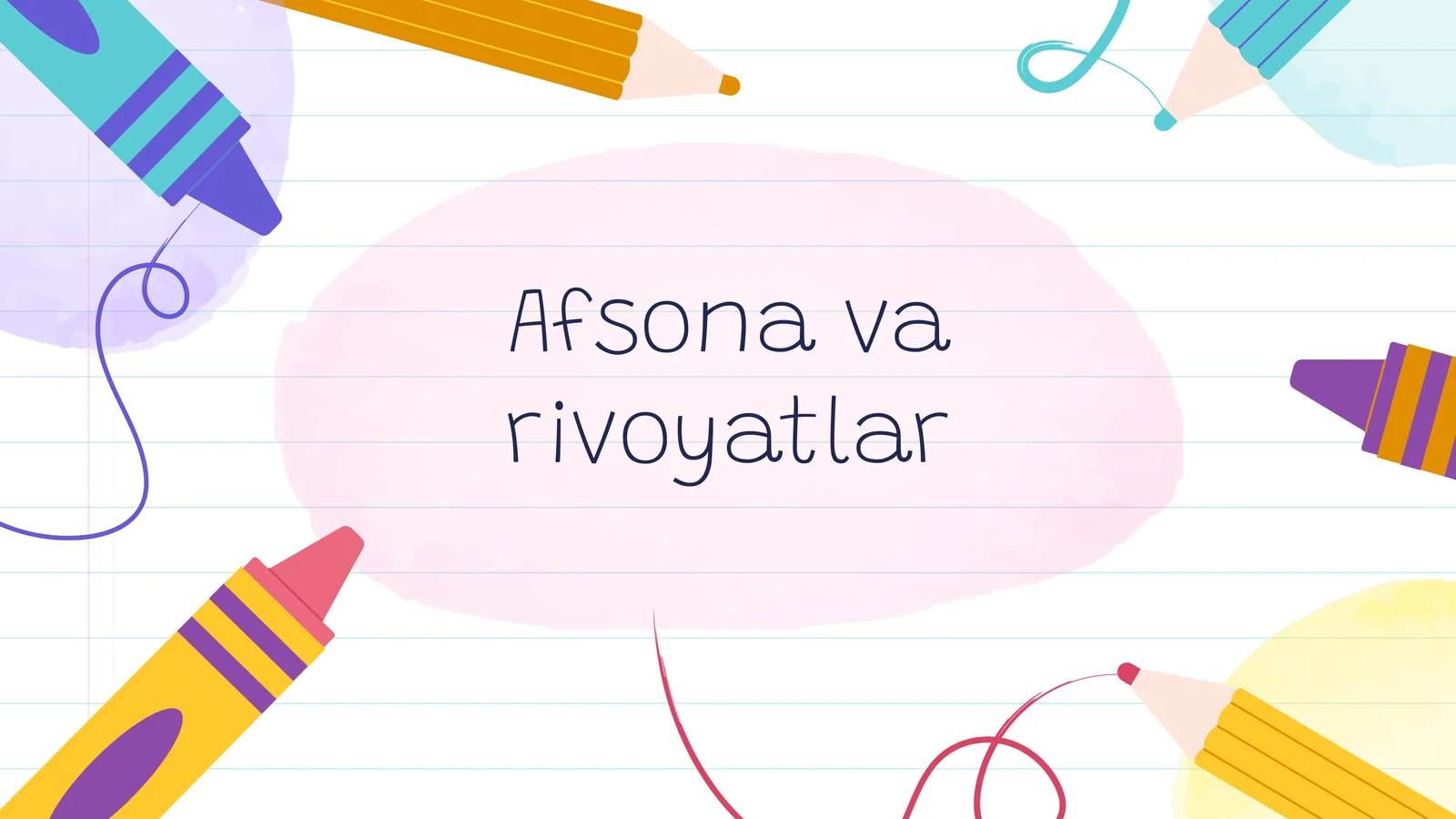 Afsona va rivoyatlar