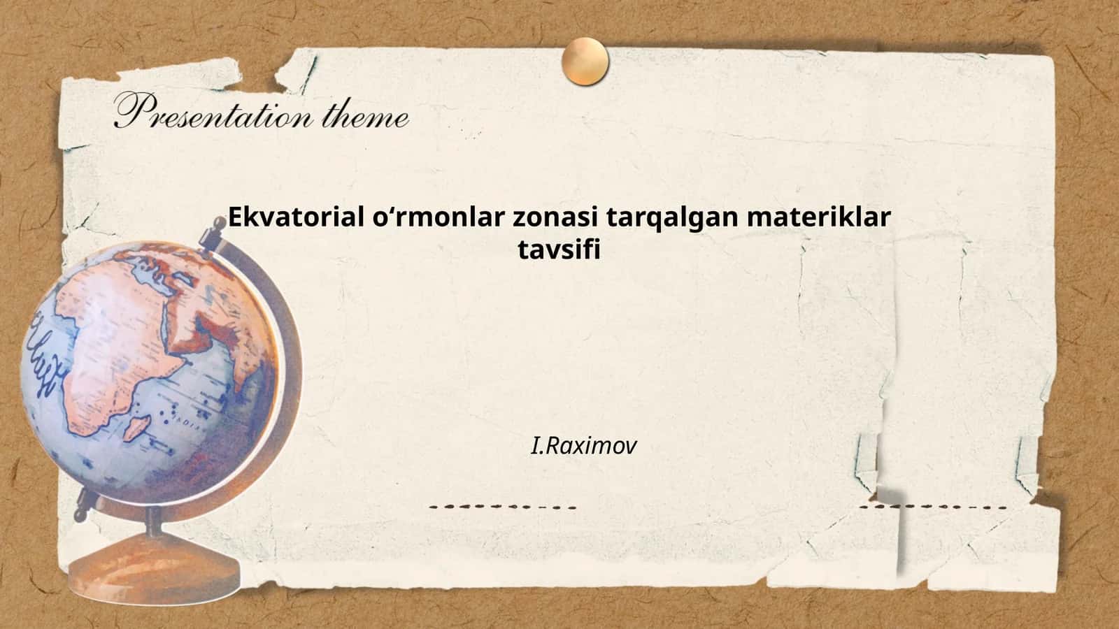 Ekvatorial oʻrmonlar zonasi tarqalgan materiklar tavsifi