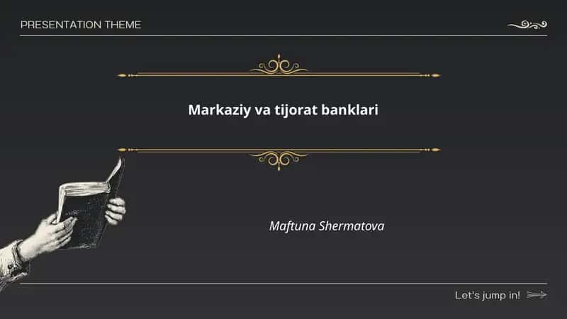 Markaziy va tijorat banklari