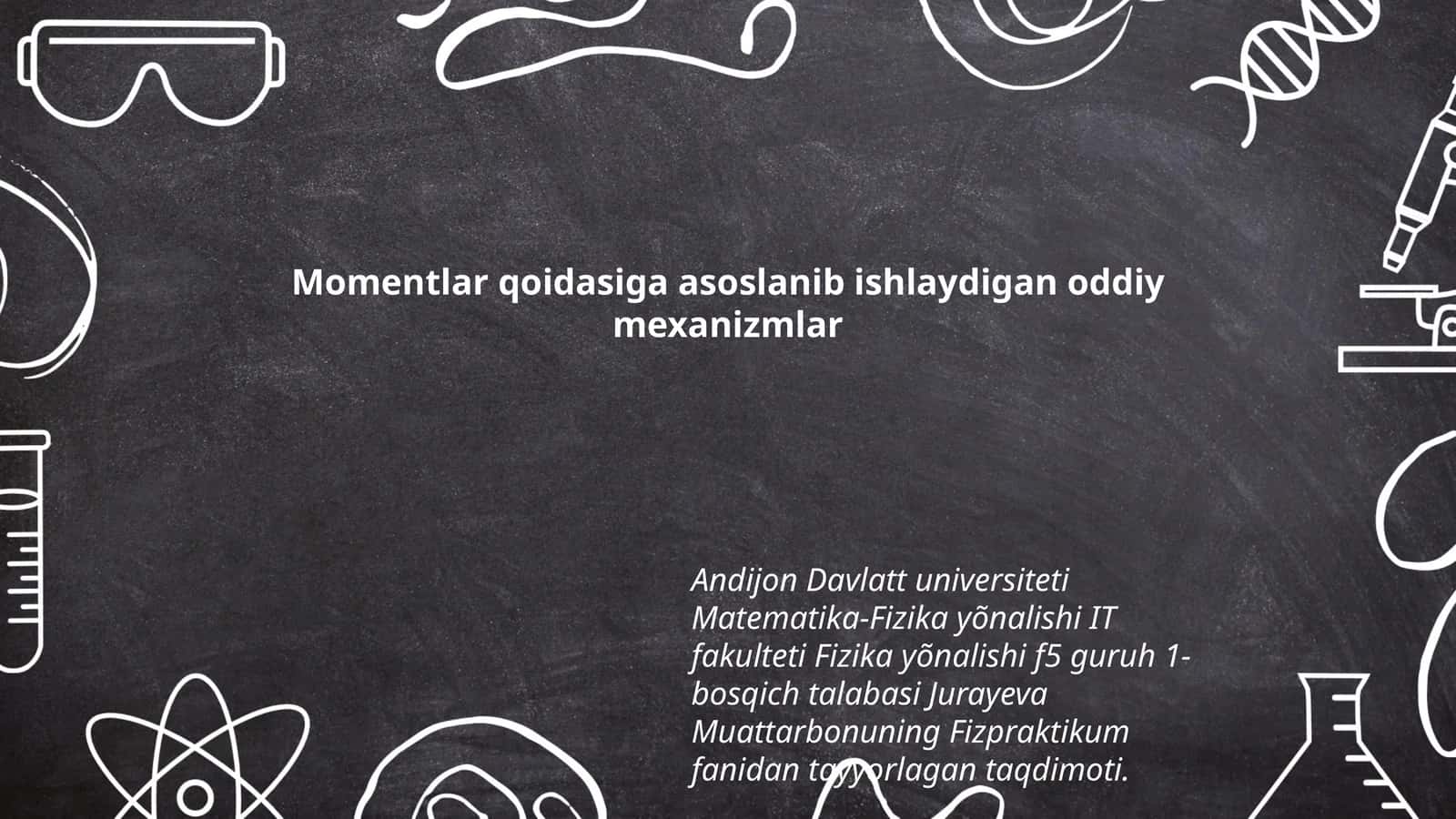 Fizpraktikum taqdimoti