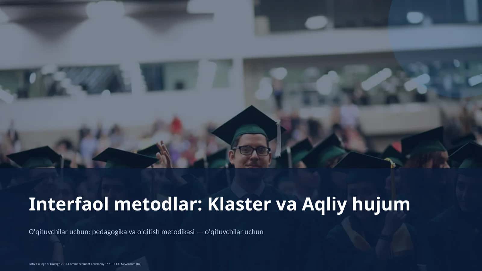 Interfaol metodlar: Klaster va Aqliy hujum