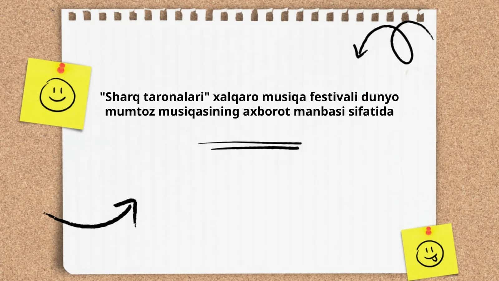 "Sharq taronalari" xalqaro musiqa festivali dunyo mumtoz musiqasining axborot manbasi sifatida