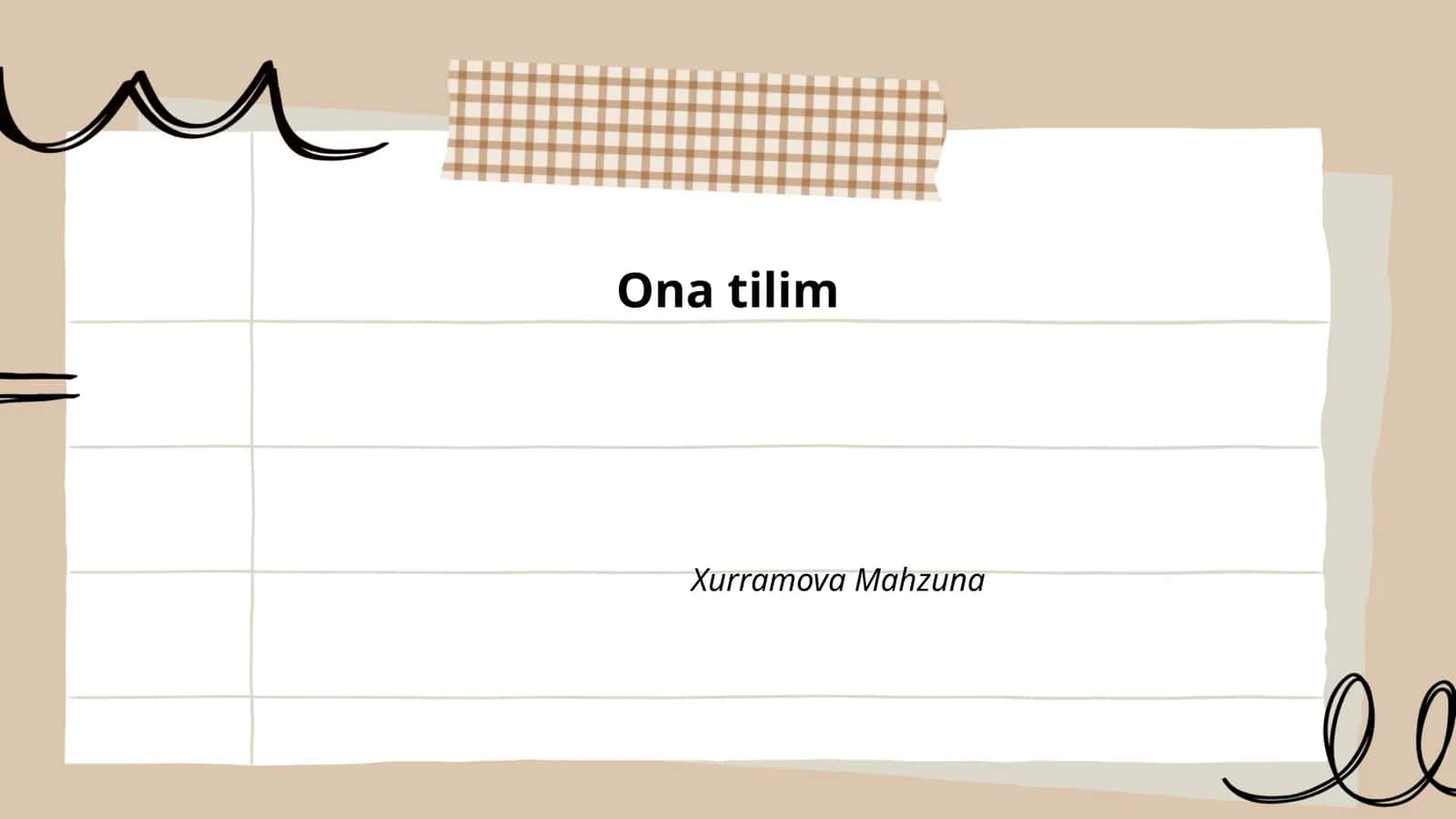 Ona tilim