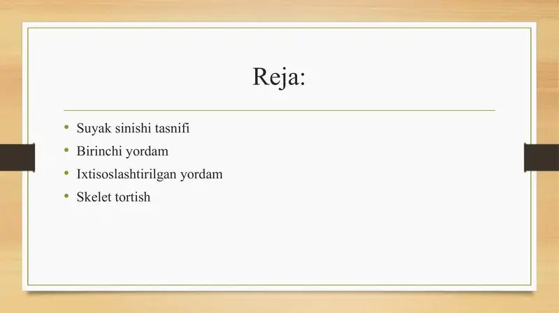 Suyak sinishi