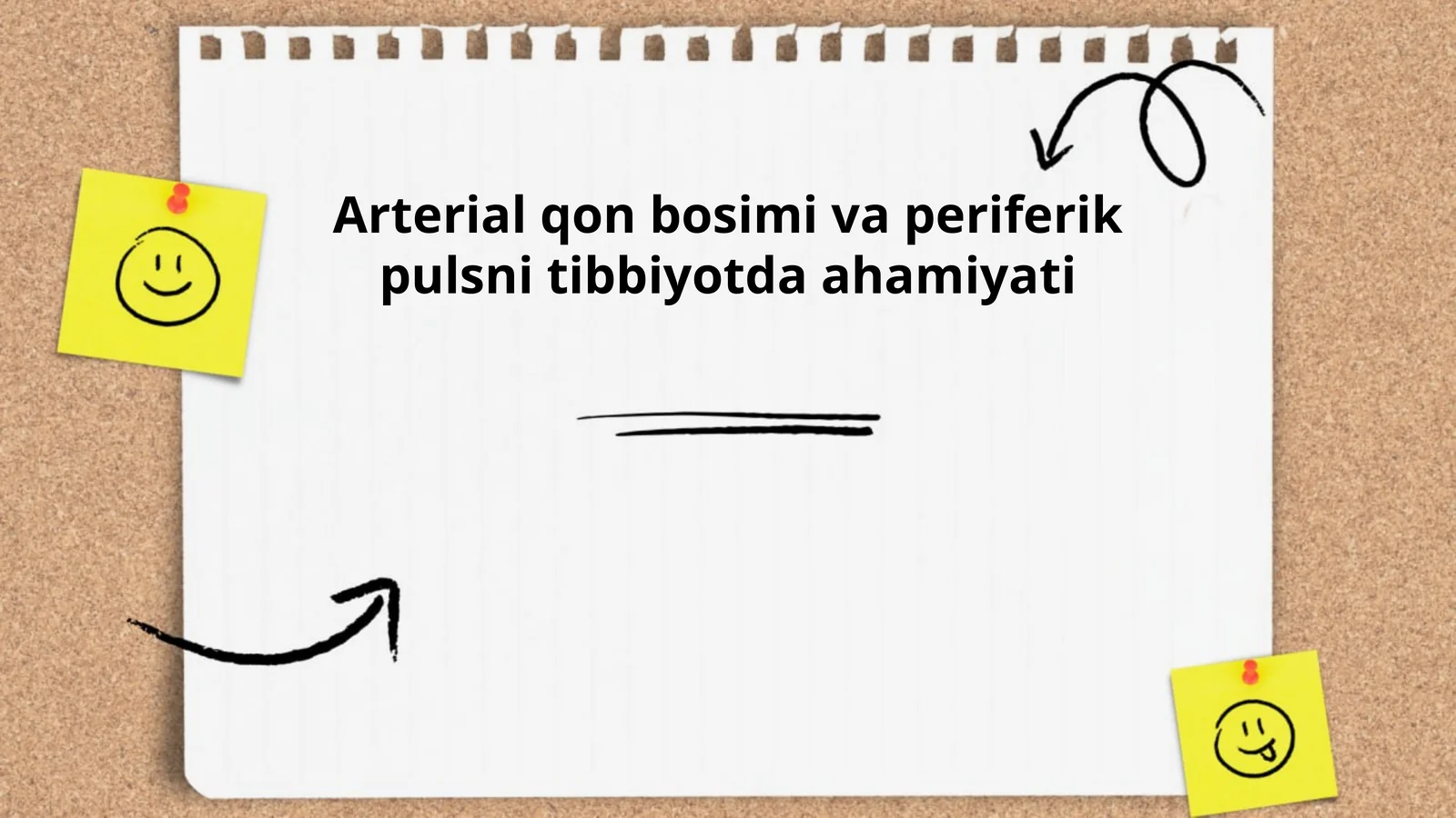 Arterial qon bosimi va periferik pulsni tibbiyotda ahamiyati