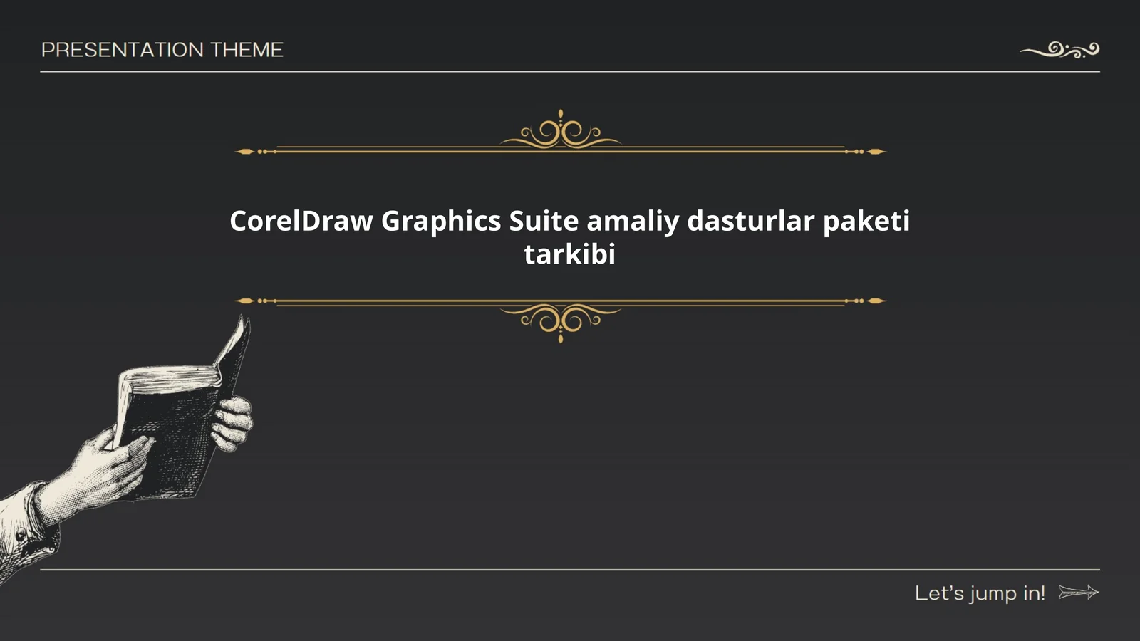CorelDraw Graphics Suite amaliy dasturlar paketi