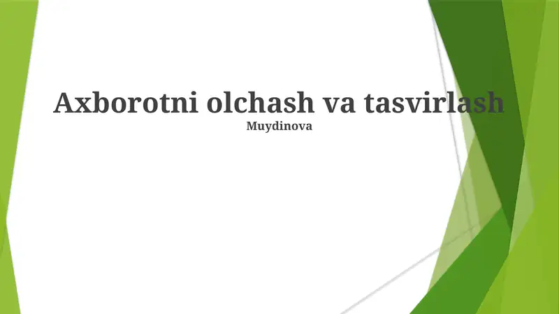 Analog-raqamli o'tkazish (ARO)