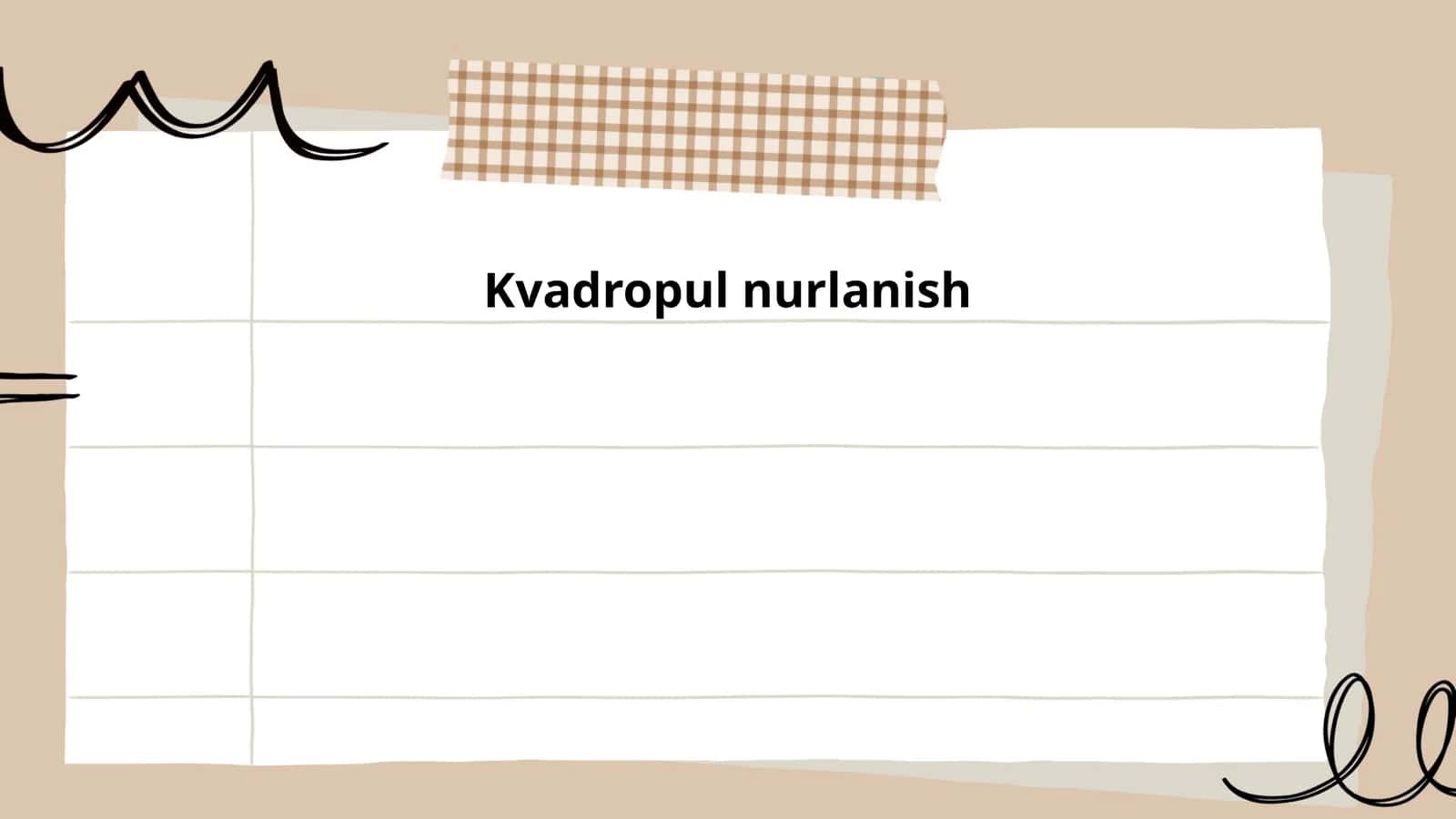 Kvadropul nurlanish