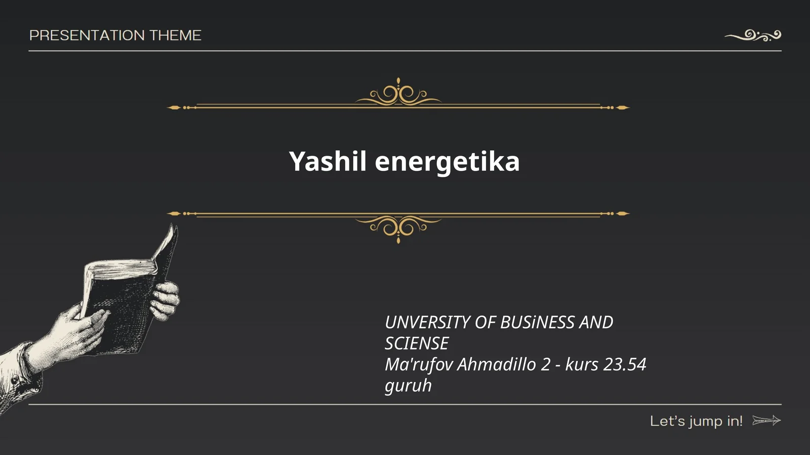 Yashil energetika
