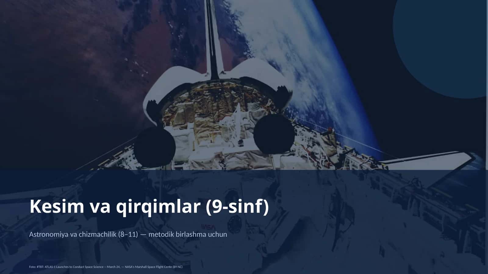 Kesim va qirqimlar (9-sinf)