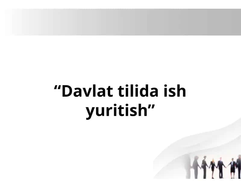 Farmoyish hujjatlarining turlari