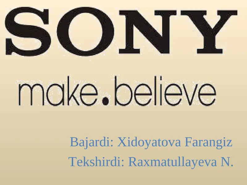 Sony Corporation