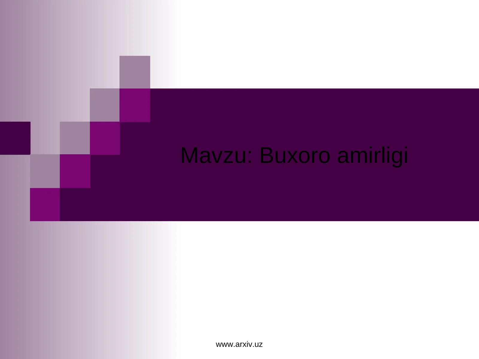 Buxoro amirligi