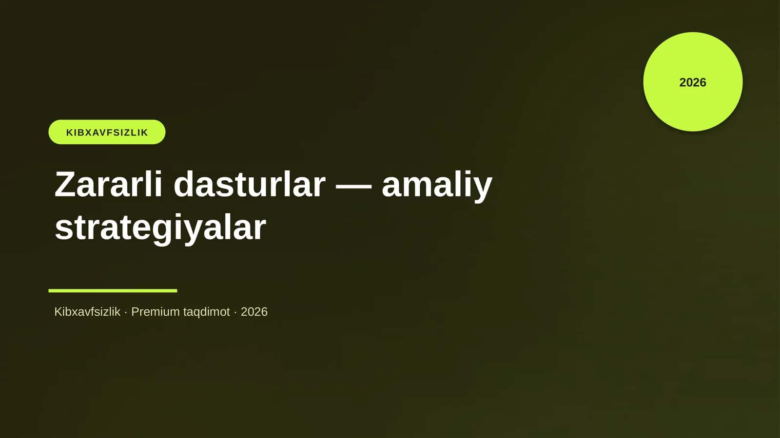 KIBXAVFSIZLIK