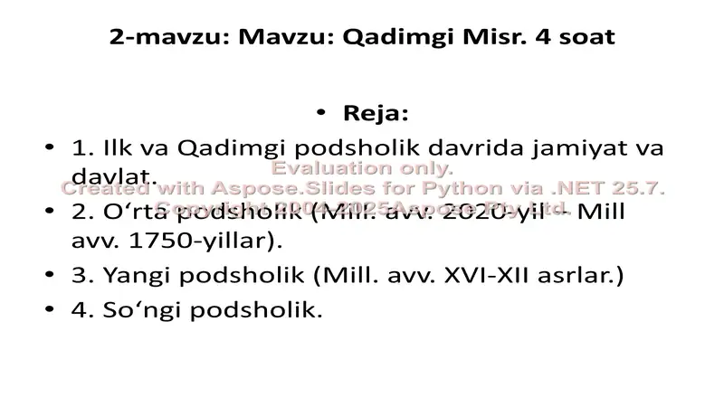 Qadimgi Misr