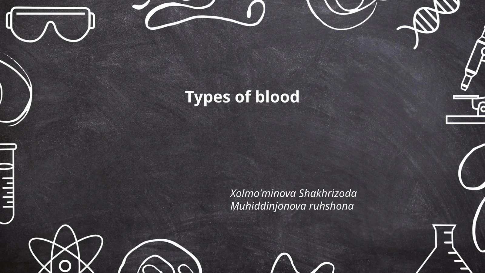 Types of blood