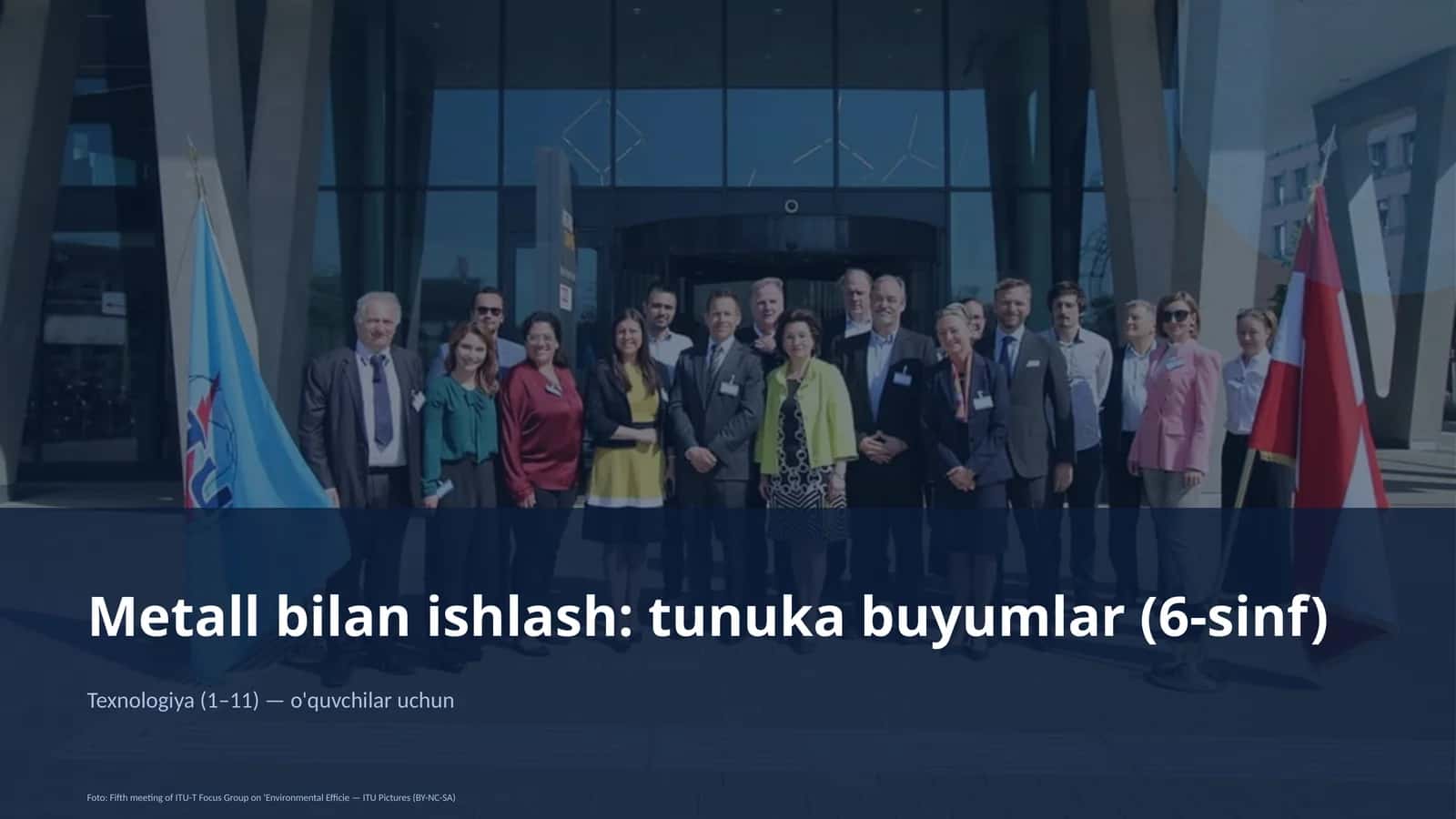 Metall bilan ishlash: tunuka buyumlar (6-sinf)