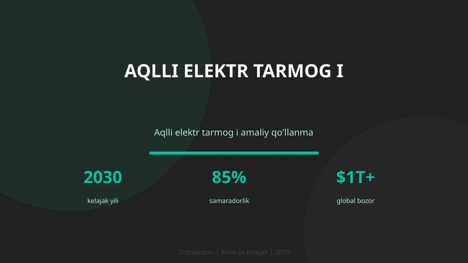 Aqlli elektr tarmog i