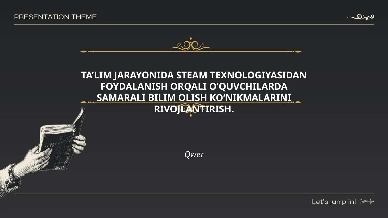 STEAM texnologiyalari asoslari