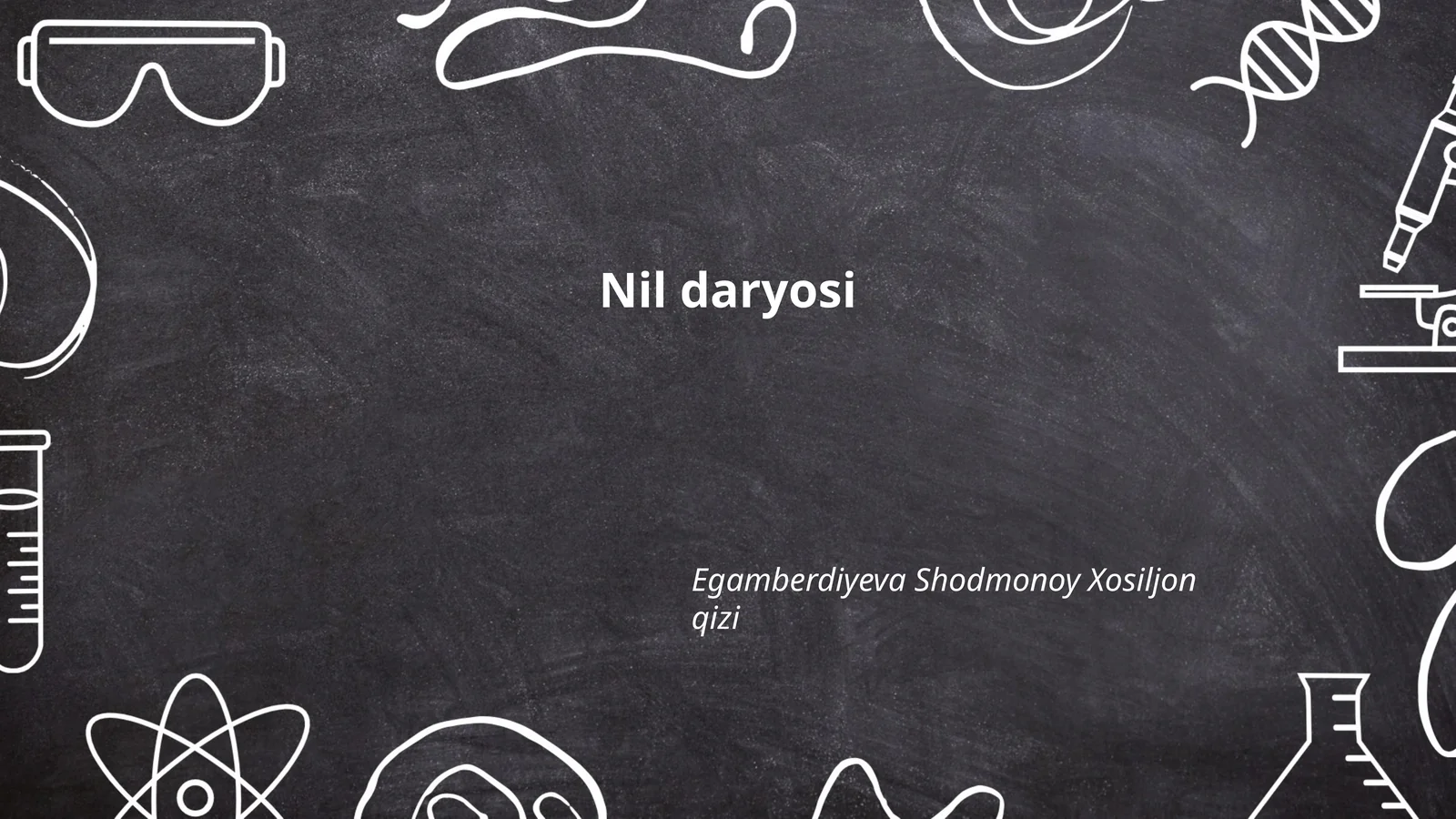 Nil daryosi