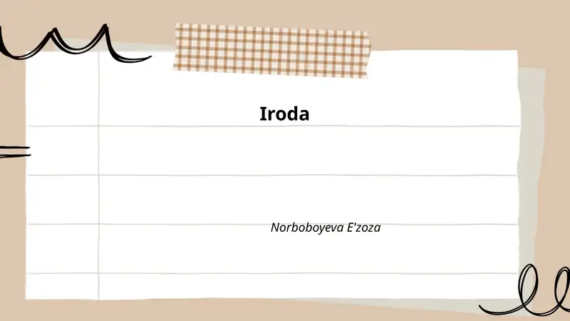 Iroda
