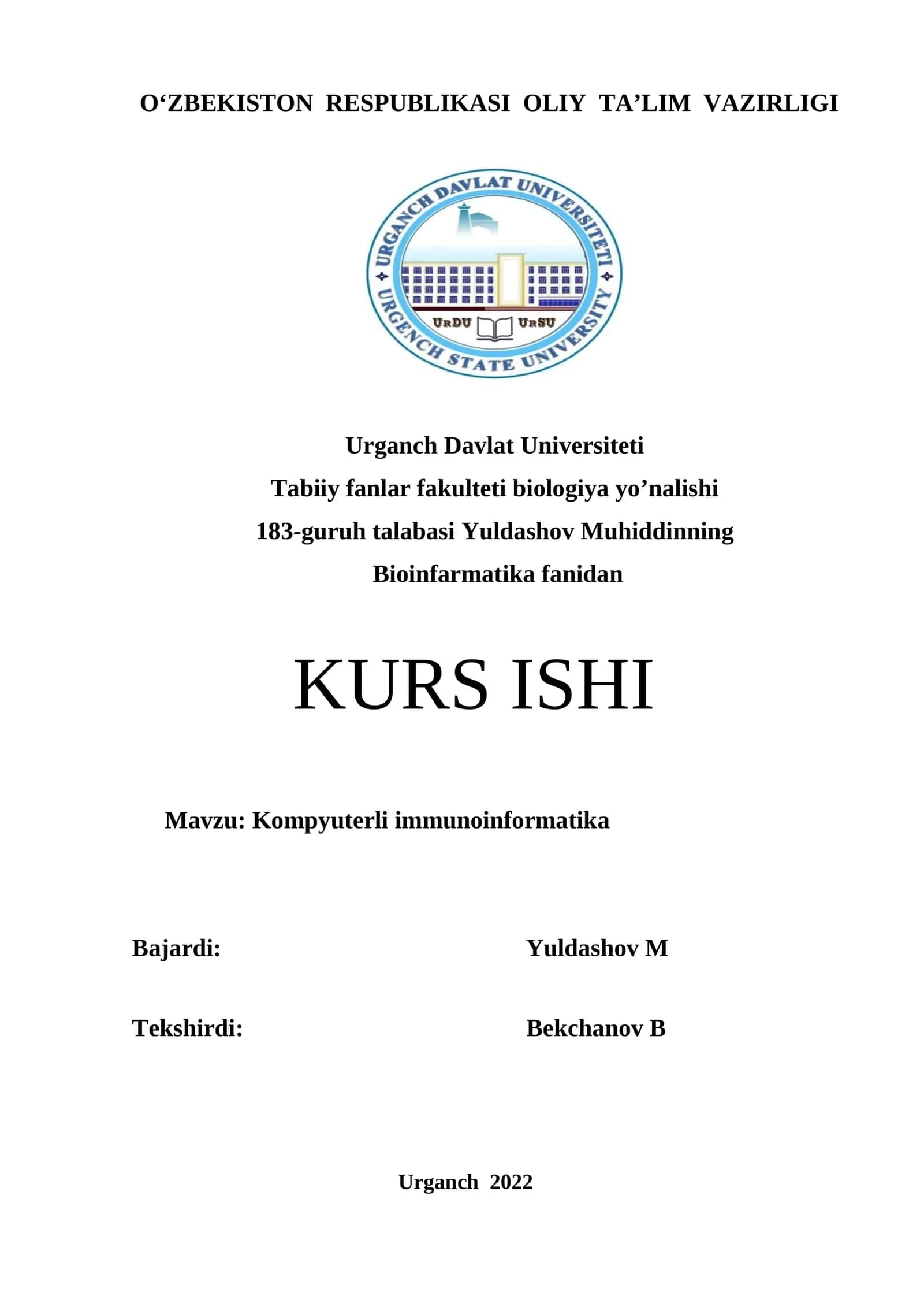 Kompyuterli immunoinformatika