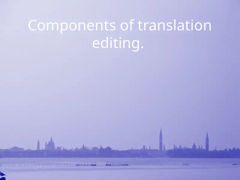 Changes in the context of translation