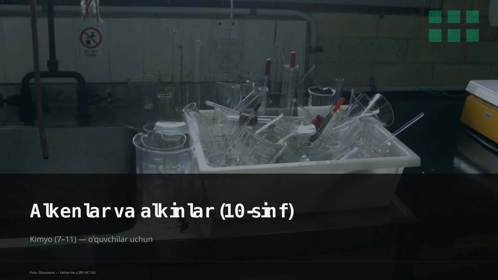 Alkenlar va alkinlar (10-sinf)