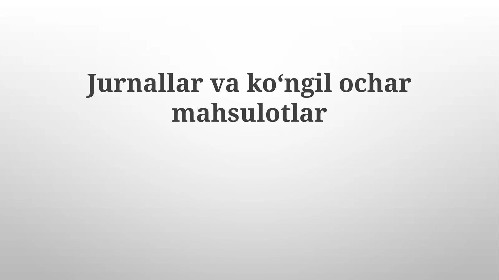 Kontent Istemolining Kelajagi