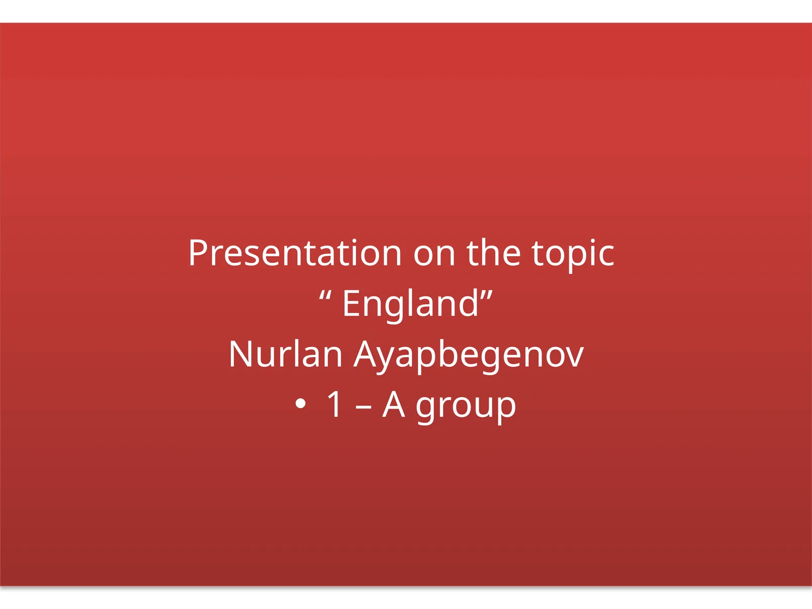 “England”